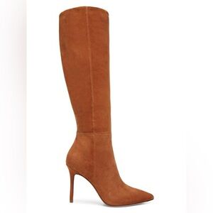 Knee leather High Boot